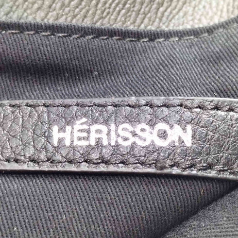 エリソン HERISSON 迷彩柄クラッチバッグ メンズ