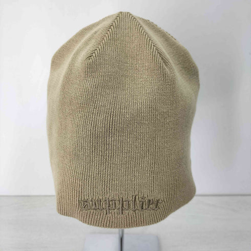 サプライヤー SUPPLIER Studs Cross Leather Patch Beanie メンズ