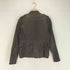 YHKIM lamb leather ラムレザー シングルライダースジャケット レディース import:L