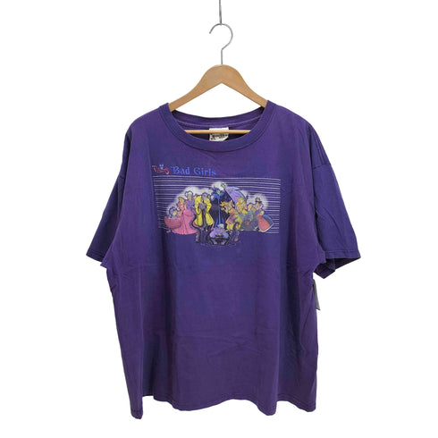 USA製 Villains ヴィランズ BAD GIRLS キャラクター クルーネックTシャツ メンズ XXL