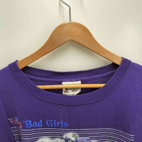 USA製 Villains ヴィランズ BAD GIRLS キャラクター クルーネックTシャツ メンズ XXL