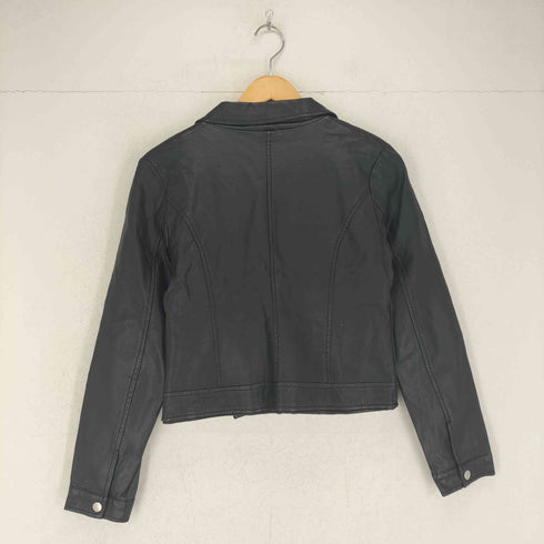 セシルマクビー CECIL McBEE フェイクレザーライダースジャケット レディース JPN:M