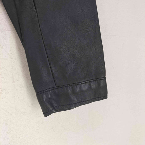 セシルマクビー CECIL McBEE フェイクレザーライダースジャケット レディース JPN:M