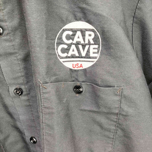 レッドキャップ RED KAP ワッペン刺繍 半袖 ワークシャツ メンズ XL