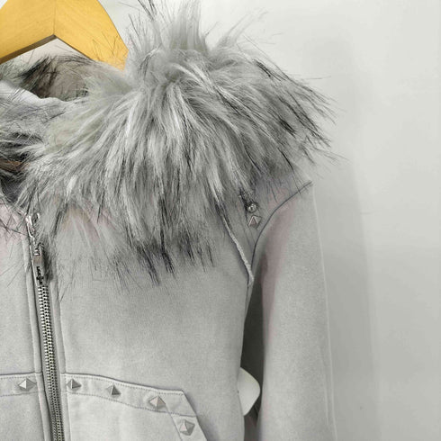 TYPE SHADE TYPE CROSS FOX FUR HOODIE メンズ import:S