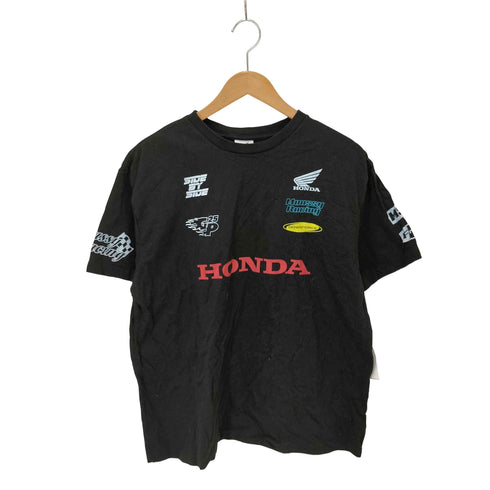 マウジー moussy 企業ロゴ RACING BIG TEE レディース FREE