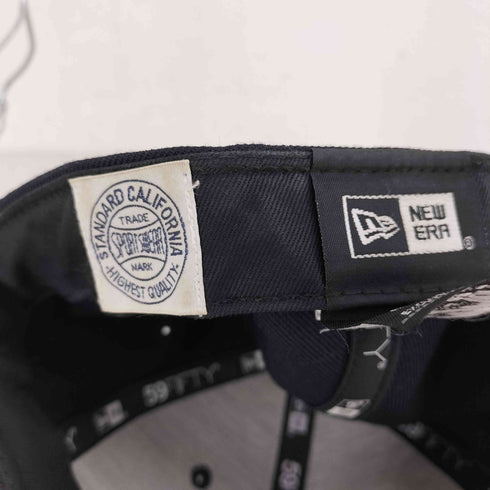 スタンダードカリフォルニア STANDARD CALIFORNIA 59FIFTY フロント刺繍6パネルベースボールキャップ メンズ 7 3/8