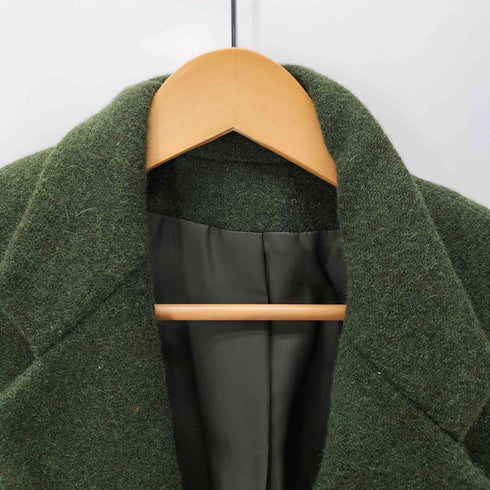 ハリスツイード Harris Tweed メランジ ウール 2B テーラード ジャケット レディース 11