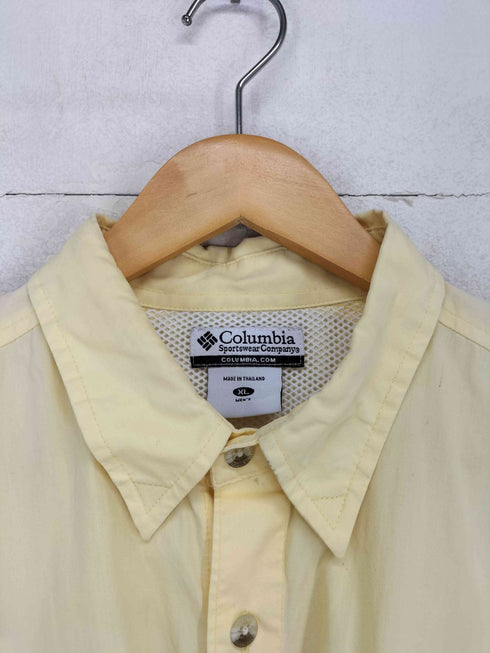 コロンビア Columbia PFG 企業刺繍ロゴ フィッシングシャツ メンズ XL