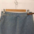 ローレンジーンズカンパニー LAUREN JEANS COMPANY 90-00S 旧タグ サイドレザー ベルト デニム ロング スカート レディース 8P