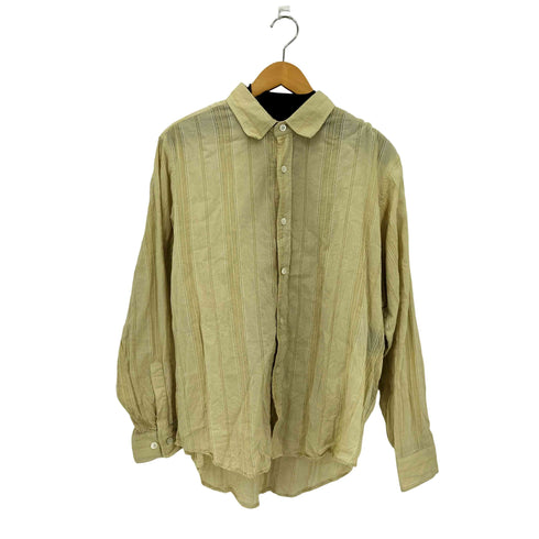Small Talk Dobby Stripe Dress Shirt ストライプシャツ メンズ M