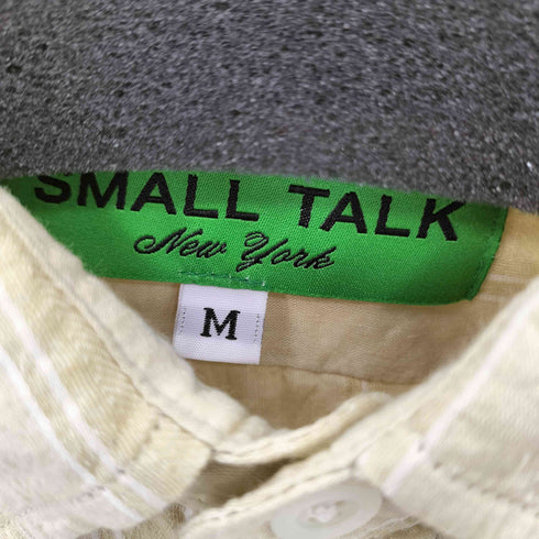 Small Talk Dobby Stripe Dress Shirt ストライプシャツ メンズ M