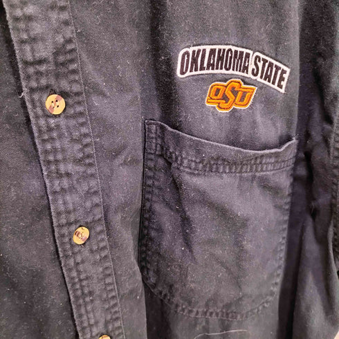 CADRE ATHLETIC ワッペン刺繍 半袖 ワークシャツ メンズ XL