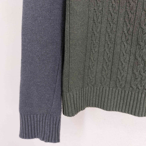 ジースターロー G-STAR RAW CABLE COLOR BLOCK LOOSE TURTLE KNIT メンズ import:M