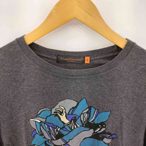 アンダーカバーイズム UNDERCOVERISM NEW WORLD プリント L/S Tシャツ メンズ 2