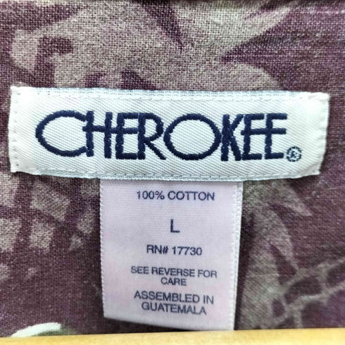 チェロキー Cherokee コットン アロハシャツ メンズ import:L