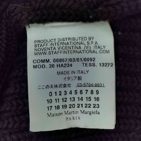 メゾンマルタンマルジェラ Maison Martin Margiela 00S ここのえ ドライバーズニットベスト メンズ