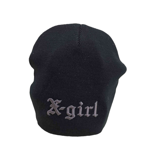 エックスガール X-girl OLD ENGLISH LOGO BEANIE レディース ONE SIZE
