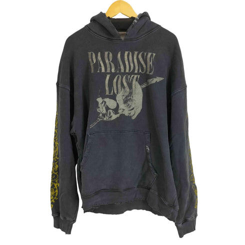 ACHEMIST PARADISE LOST ダメージ加工プルオーバーパーカー メンズ import:L