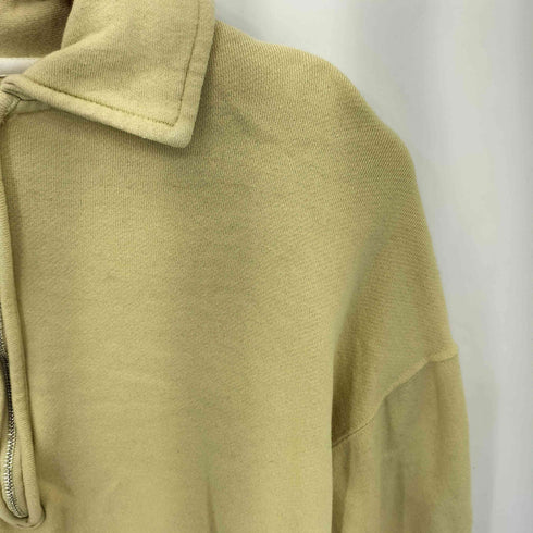 マイ MY HALF ZIP SWEAT WITH COLLAR ハーフジップ スウェット レディース 0