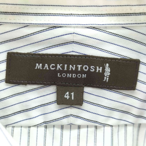 マッキントッシュ ロンドン Mackintosh LONDON ストライプ ドレスシャツ メンズ 41