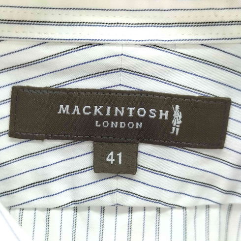 マッキントッシュ ロンドン Mackintosh LONDON ストライプ ドレスシャツ メンズ 41