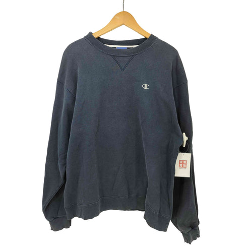 チャンピオン Champion 00s ワンポイントロゴ刺繍 裏起毛スウェット メンズ import:L