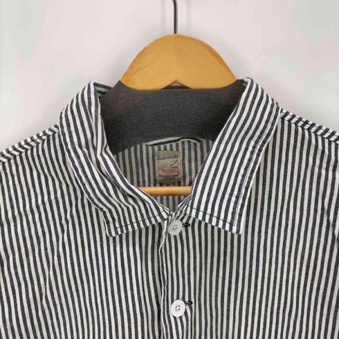 アルカルザ ALCARZA 刺繍デザインストライプL/S シャツ メンズ JPN:XL