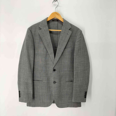 マッキントッシュ ロンドン Mackintosh LONDON グレンチェック 2Bシングル テーラードジャケット & スリムテーパード スラックス セットアップ メンズ 上下:40L