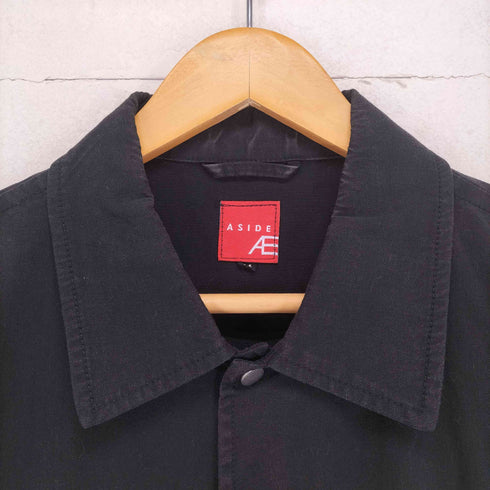 アサイド ASIDE 両面プリントシャツジャケット メンズ import:M