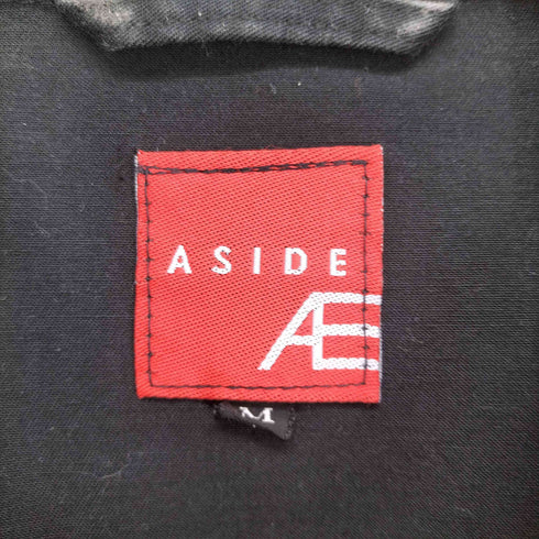 アサイド ASIDE 両面プリントシャツジャケット メンズ import:M