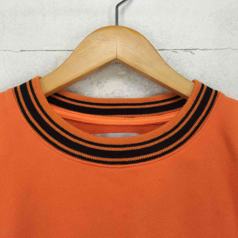 RAUGH Rib Line Logo Sweat Shirt メンズ import:L