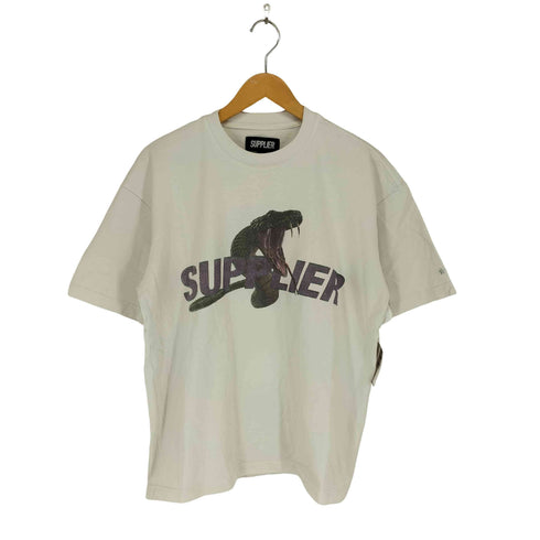 サプライヤー SUPPLIER スネークデザインプリントTシャツ メンズ JPN:S
