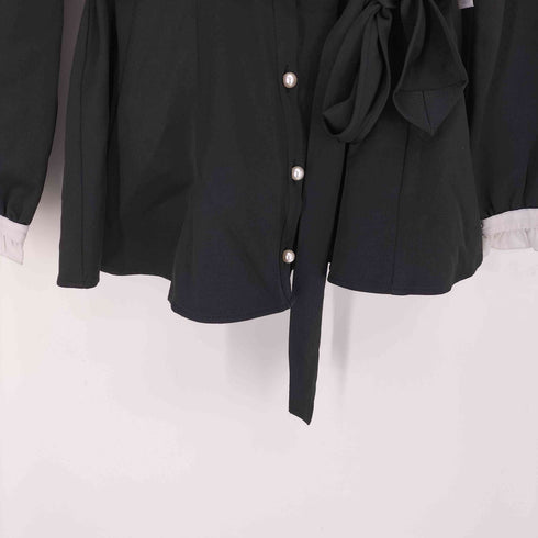 シークレットハニーバイハニーバンチ Secret Honey by Honey Bunch セットアップ レース フリル シャツ レディース 2