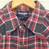 ラングラー Wrangler 90s regular fit L/S ウエスタンシャツ メンズ M