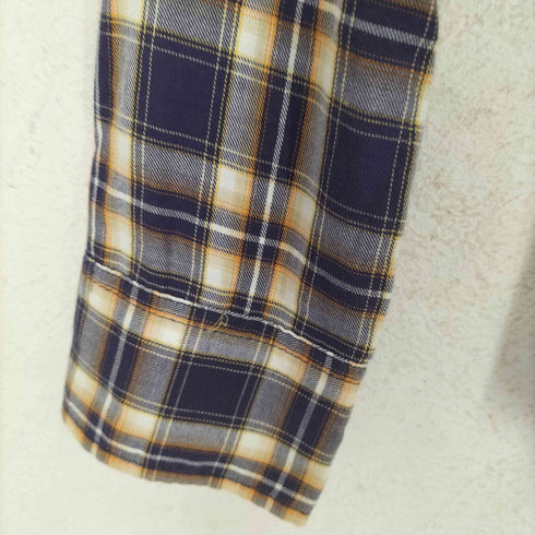 ピーピーエフエム PPFM チェック柄 2ポケット スナップボタンシャツ domestic メンズ JPN:M