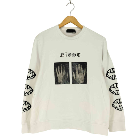 ディーゼルブラックゴールド DIESEL BLACK GOLD フロントプリントクルーネックスウェット メンズ import:S