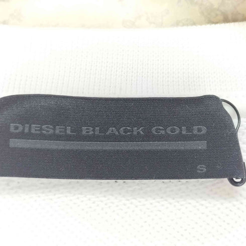 ディーゼルブラックゴールド DIESEL BLACK GOLD フロントプリントクルーネックスウェット メンズ import:S