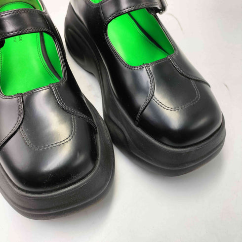チャールズアンドキース CHARLES&KEITH × Short SENTENCE カーブプラットフォームメリージェーン ストラップ スニーカー レディース JPN:24.5