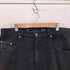 リーバイス Levis 90-00S USA製 ボタン裏977 刻印 silverTab baggy シルバータブ バギー 後染め ブラック デニム パンツ 極太 メンズ W34L32