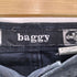 リーバイス Levis 90-00S USA製 ボタン裏977 刻印 silverTab baggy シルバータブ バギー 後染め ブラック デニム パンツ 極太 メンズ W34L32