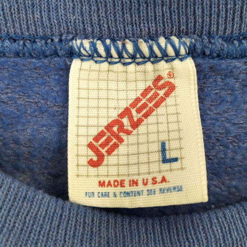 ジャージーズ JERZEES 80S USA製 無地 ラグラン スウェット メンズ L