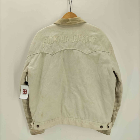 ファッキンオーサム FUCKING AWESOME 19AW Western Canvas Jacket ウエスタン キャンバス ジャケット ジップ ジーザス メンズ import:XL