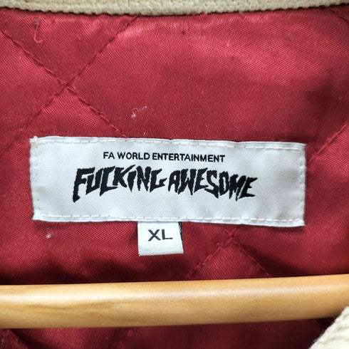 ファッキンオーサム FUCKING AWESOME 19AW Western Canvas Jacket ウエスタン キャンバス ジャケット ジップ ジーザス メンズ import:XL