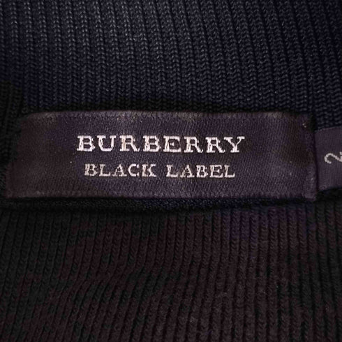 バーバリーブラックレーベル BURBERRY BLACK LABEL フロントロゴプリントサイドライントラックジャケット メンズ JPN:2