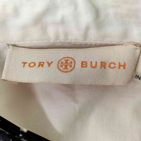 トリーバーチ TORY BURCH スパンコール装飾スキッパーブラウス レディース JPN:2