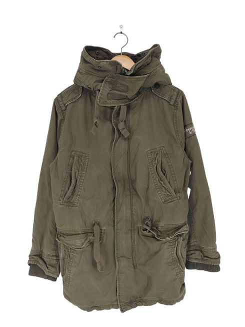 アバクロンビーアンドフィッチ Abercrombie & Fitch USED加工モッズコート メンズ import:S