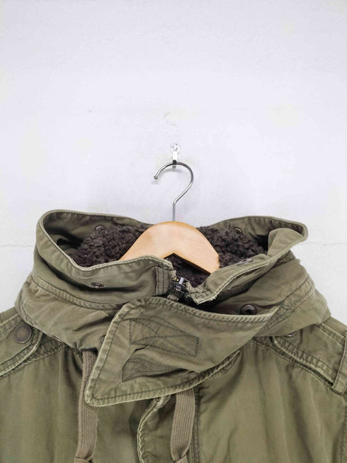 アバクロンビーアンドフィッチ Abercrombie & Fitch USED加工モッズコート メンズ import:S