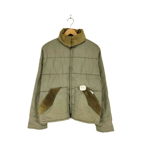 REDHEAD 襟コーデュロイ中綿ジャケット メンズ