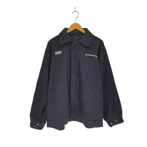 LEECHEONG 比翼ジップアップウールジャケット メンズ